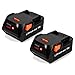 Energup Replacement AC840087P 18-Volt 4.0Ah Lithium-Ion Battery for Ridgid 2-Pack of R840087 Battery