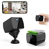 Hidden Camera Spy Mini Camera - HD WiFi Night Vision Wireless Real Time Phone View Live Video Recorder Motion Detection Monitor Security Nanny Cam