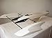 Tobsd 33 inch Poseidon FibreGlass Outrigger Rc Boat Hydroplane Kit Hydro Rigger Hull