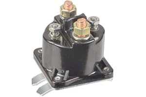 EMS GLOBAL DIRECT New Solenoid 24 Volt, 4-Terminal Curved Base Replaces SAZ4401AC, SAZ4401AC1, SAZ4401AC2, 15-468, 15-524, 15-525