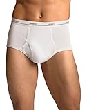 Hanes mens TAGLESS No Ride Up Briefs with Comfort Flex Waistband 7-Pack(2252P7)-White-3XL