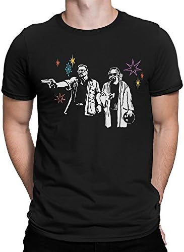 The Big Lebowski Pulp Fiction Combo T-Shirt, Men's Women's Tee