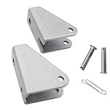 2pcs Heavy Duty Steel Mounting Bracket for Linear Actuator Easy Installation