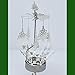 Christmas Tree Spinning Candle Holder Rotating Xmas Trees