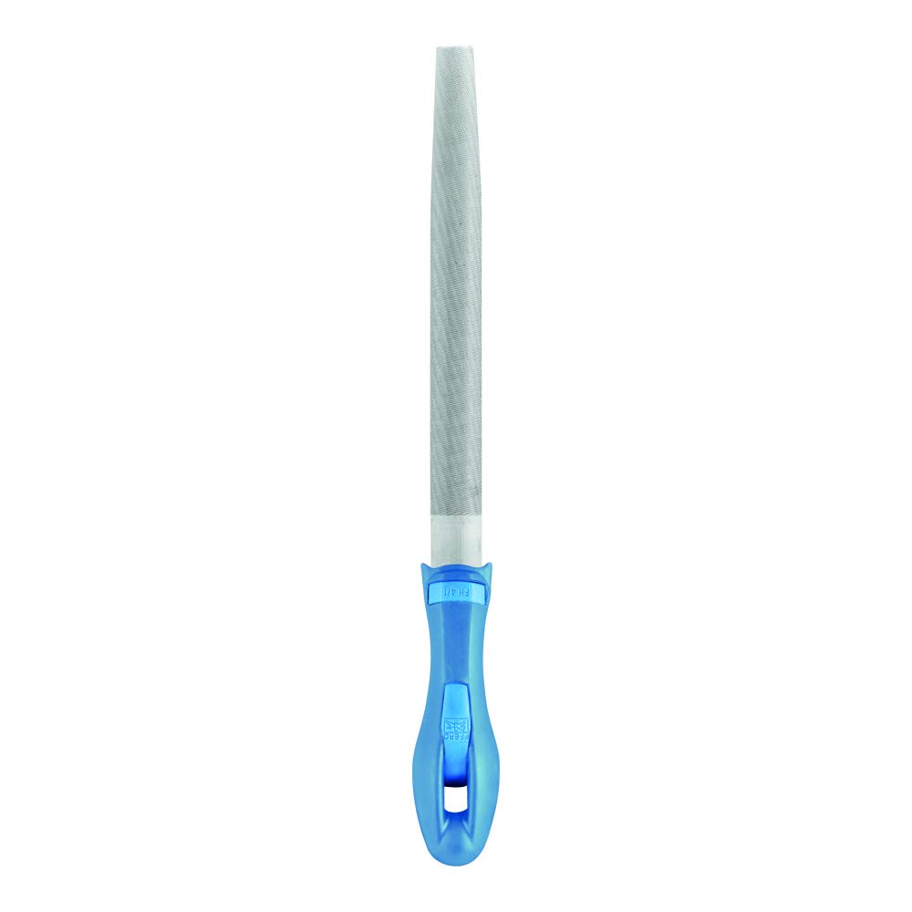 Pferd 11235257 Cut 2 Type Half-Round File, Silver/Blue, 250 mm