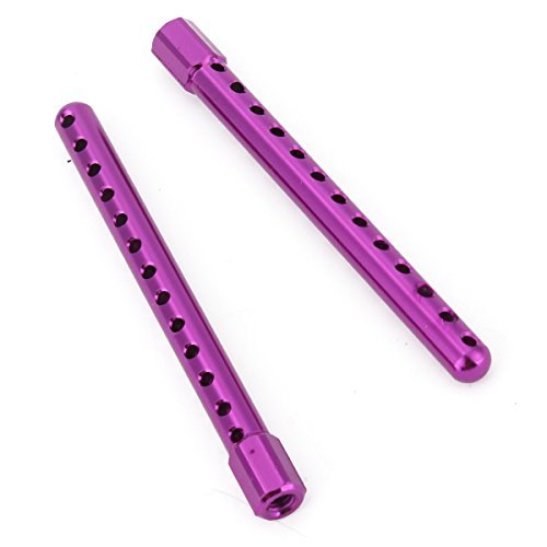 DN HSP RC 1:10 Scale Car Truck Aluminum Alloy Body Mounts Purple( Pack of 4) - Thumbnail 2