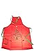 Clever Creations Red Merry Christmas Tree Apron One Size Fits Most | Holiday Red and Green Christmas Theme | Great for The Chef Baking and Cooking Christmas Dinner
