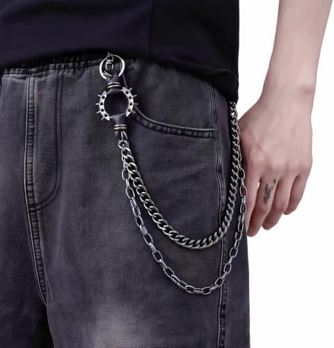 Amazon.com: Wallet Pants Chain For Men Cool Pocket Chains | Chain