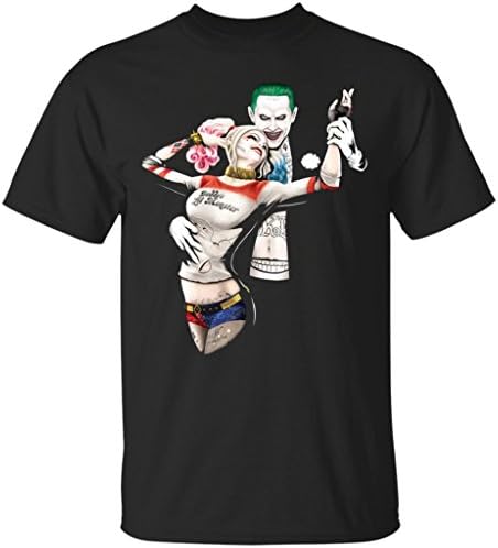 Harley &amp; Joker - The Suicide Squad Movie T-Shirt-Unisex