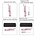 Hyaluron Injection Pen (with 2pcs Ampoules) Deep Replenishment And Rich Nourishment, Helps to Reduce Blemishes, Wrinkles and Marks, Enhance The Skin, Restore Skin Elasticity with Ampoule Head