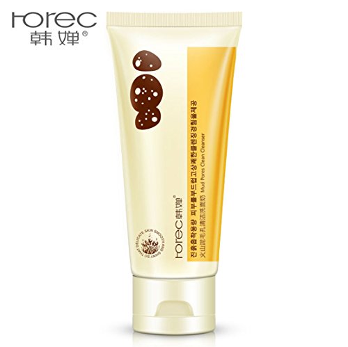 ROREC Volcanic Mud Clean Pore Cleanser Foam Natural Skin Ð¡are Moisture