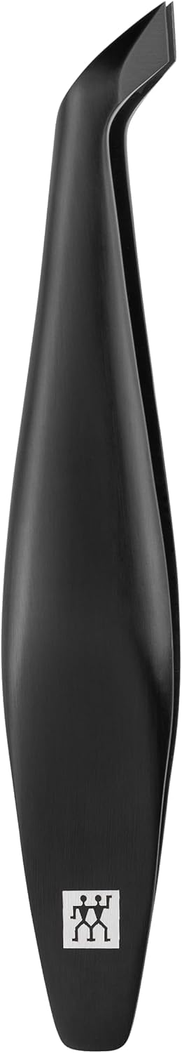 ZWILLING Cuticle Clipper (precise removal of cuticle remnants, sharp, angled cutting edges, hypoallergenic), Frosted, Premium, Black