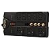 Tripp Lite 8 Outlet Audio/Video Surge Protector Tel/Modem/Coax 10ft Cord Right Angle Plug (AV810)