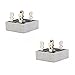 BestTong KBPC5010 Bridge Rectifier Diode 50A 1000V KBPC Single Phase, Full Wave 50 Amp 1000 Volt Electronic Silicon Diodes 2 PCS