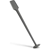 Silicone Jar Spatula, 36cm Long Handle Food Scraper for Jars, Smoothies, Blenders, Kitchen Stirring Mixing Scraper Dual-End Narrow Silicone Spatula