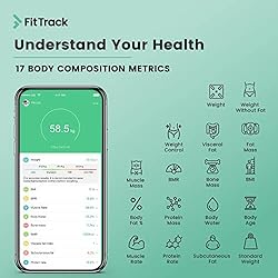 FitTrack Dara Smart BMI Digital Scale - Measure
