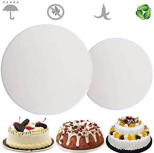 100pcs Papier Antiadhesif Papier Sulfurise Rond Blanc Papier Cuisson Pour Moule A Charniere Rond Les Casseroles Grill2230cm