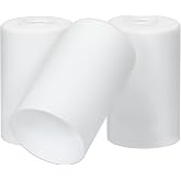 Kira Home 7" Pendant Light Glass Shades for Kitchen Island, Set of 3 | Frosted Cylinder Design, Bathroom Vanity &amp; Chandelier Replacement Upgrade, 6.75" X 4", Fits Threaded Medium Base Sockets
