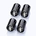 Metal Car Wheel Tire Valve Caps Stem caps Air Nozzle Cap Replacement for Lincoln MKZ MKX MKC Keychain Keyring Logo Styling Decoration Accessories