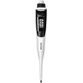 ONiLAB Electric Single Channel Pipette, Adjustable Micropipette 0.5-10&mu;L | Compatible with 10&mu;L pipette tips (not included), Precise Liquid Handling, For Laboratory Research