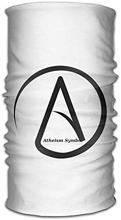 Harriy Atheist Symbol Custom Lightweight Multifunctional Magic Scarf Helmet Liner Wristband