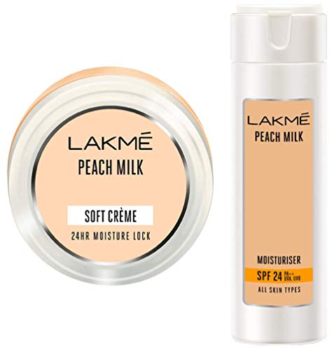 lakme peach moisturizer price