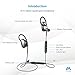 Bluetooth Headphones, VFAD Adjustable Bass Wireless 4.2 Sports Earbuds with Mic Sweat-proof Stereo/ Earbuds for Gym Running Headset 10 Hours Play Time