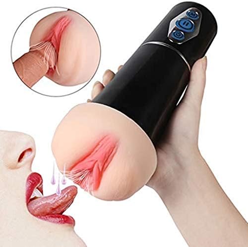 Male Aír-cräft Cup Man Pleasure Oral Cup Sucking Cup Electronic Massage Cup Realitic Puss-ey Automatic Piston Cup Sucking Sexy Underwear for Men six Toys for Mens T-Shirt