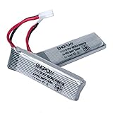 OVERMAL 2 3.7V 500mAh Li-Polymer Battery For JJRC H37 RC Quadcopter