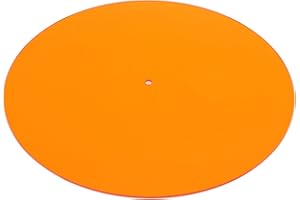 Acrylic Turntable Mat, 300x30 X3mm/11.8 X11.8x0.1inch Acrylic Slipmat, Improve Sound Quality, Tighter Bass, Transparent Slipm