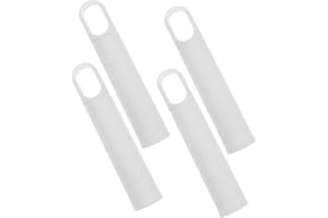 OFFIGAM 4pcs Thickened Plastic Mop Handle Grip Replacement Broom Handle Tips for Home Office Commercial