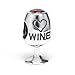 Queenberry .925 Sterling Silver Red Wine Lover Glass Cup Heart Love Cubic Zirconia Bead for European Charm Bracelets