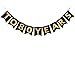 Cheers To 80 Years Banner Birthday Wedding Anniversary Party Decoration Supplies (80th)