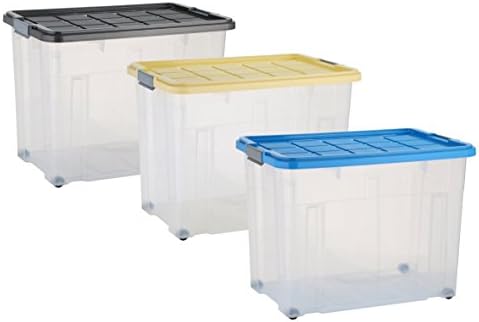 unibox apilables Box – Caja de almacenaje Caja 80 L: Amazon.es: Hogar