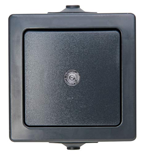 Kopp Nautic Taster, beleuchtbar, Aufputz Feuchtraum, 250V (10A), IP 44, 566315004
