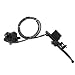 GOOFIT Rear Disc Brake Master Cylinder Hydraulic Caliper Assembly for Chinese 50cc 70cc 90cc 110cc 125cc 200cc 250cc ATV Quad