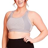 La Leche League Sports Nurising Bra Gray Large