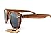 Real Wooden Sunglasses Wayfarer Design Polarized Lenses with Gift Box by Viable Harvest
