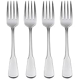 Oneida Flatware Colonial Boston Salad Forks, Set of 4