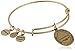 Alex and Ani Pineapple II Expandable Rafaelian Gold Bangle Bracelet