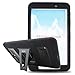 [iRHINO] Heavy Duty rugged impact Hybrid Case cover with Build In Kickstand Protective Case For Samsung galaxy Tab 4 8.0 inch T330 Tablet (BLACK ON BLACK)
