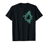 Computer CPU Circuit Board Electronics Nerds T-shirt