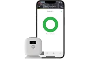 Yale Smart Cabinet Lock - Secure Medicine, Liquor, Cleaning Supply and Other cabinets. Child Proof. Magnet and Key Free Access with Your Phone or Apple Watch