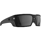 Spy Optic Men's Rebar Ansi Rectangular Sunglasses, Matte Black Happy Photochromic, 62