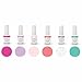 Gelish Mini Royal Temptations 9 mL Bottle Soak Off Gel Nail Polish Set (6 Pack)
