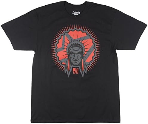 Popular Demand Native Chief Mens Graphic Tee In Black