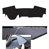 Aoneparts Non-Slip Dash Covers Black for 2017-2019 Hyundai Kona Without HUD