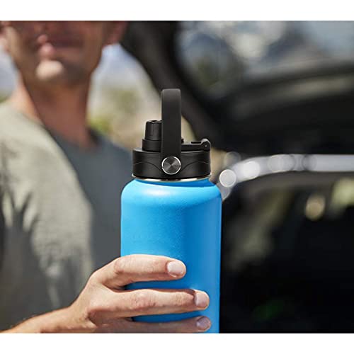 WishDirect Wide Mouth Lid with Flexible Handle Compatible with Hydro