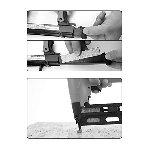 Profi Drucklufttacker Tacker 6-25mm Klammergerät Koffer – Bild 5