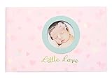 C.R. Gibson Little Love Grandma's Brag Book Small Photo Album Baby Book for Baby Girl, 20 Pages, 4.5'' x 7.25''